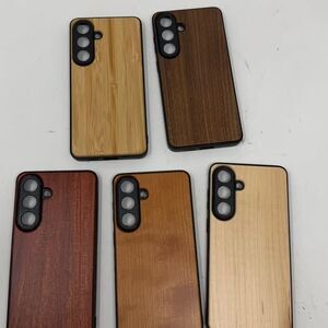 Custom Laser Engraved Wood Case for Samsung Galaxy S26 Plus - Personalized Text